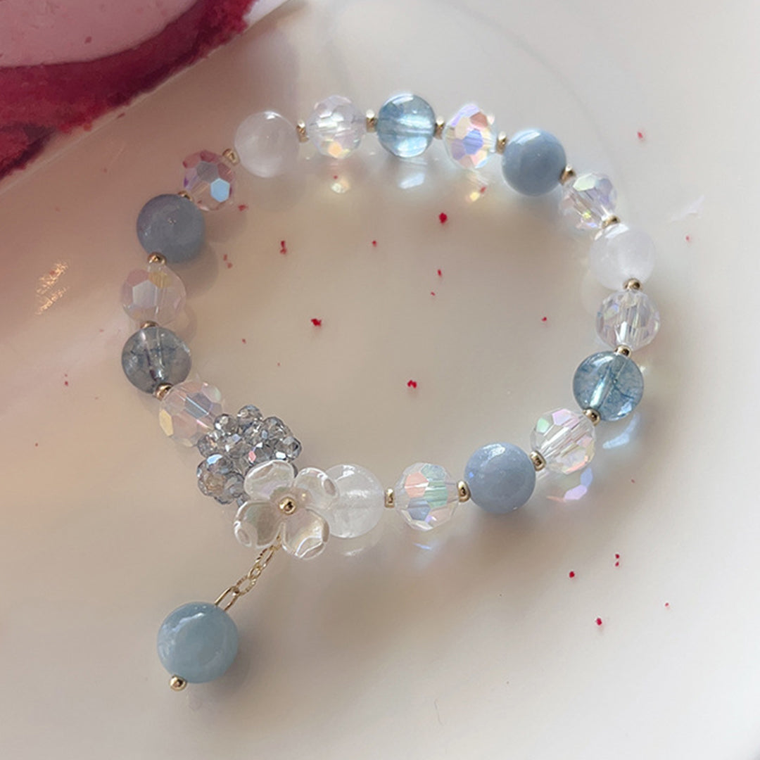 Crystal Fresh Flower Bracelet
