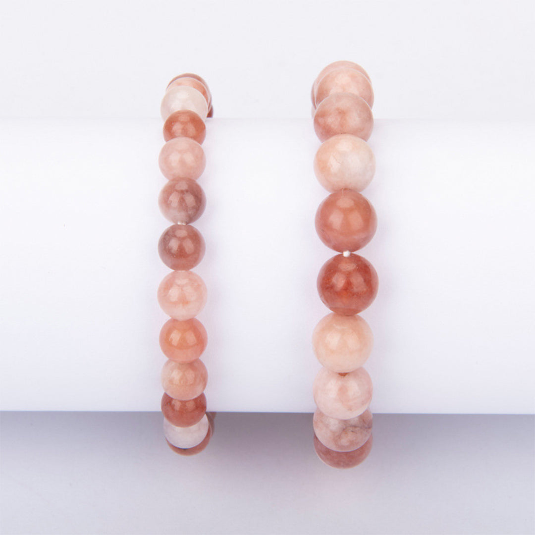 Pink Sunstone Bracelet