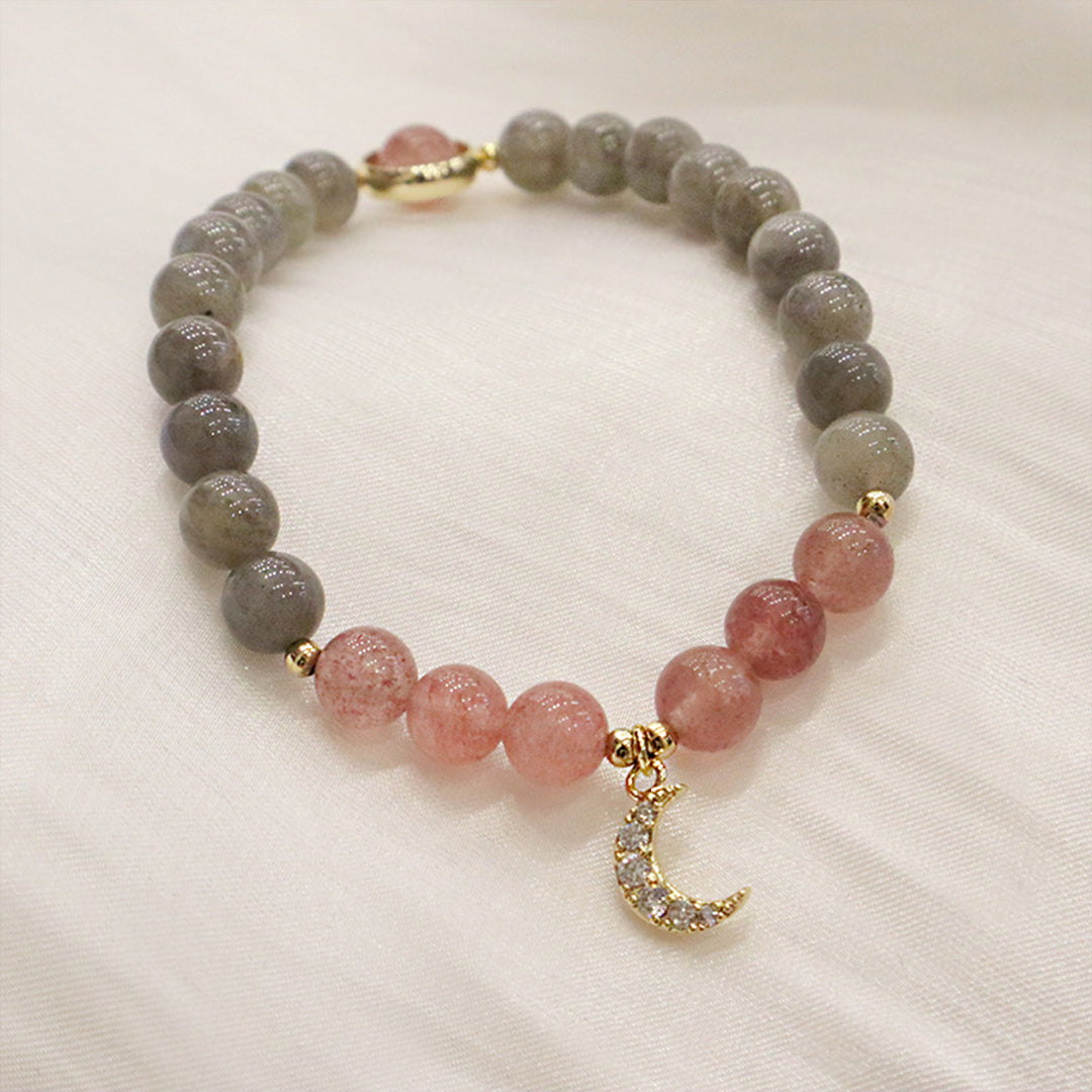 Natural Crystal Strawberry Crystal Bracelet