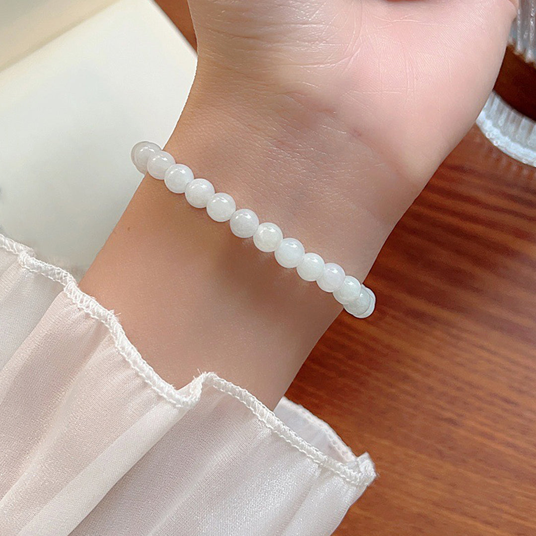 Natural jadeite jade bracelet