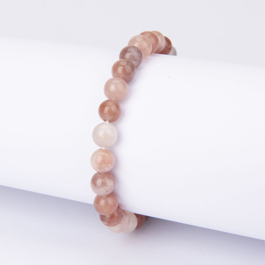 Pink Sunstone Bracelet