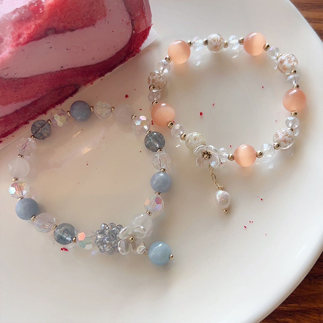 Crystal Fresh Flower Bracelet