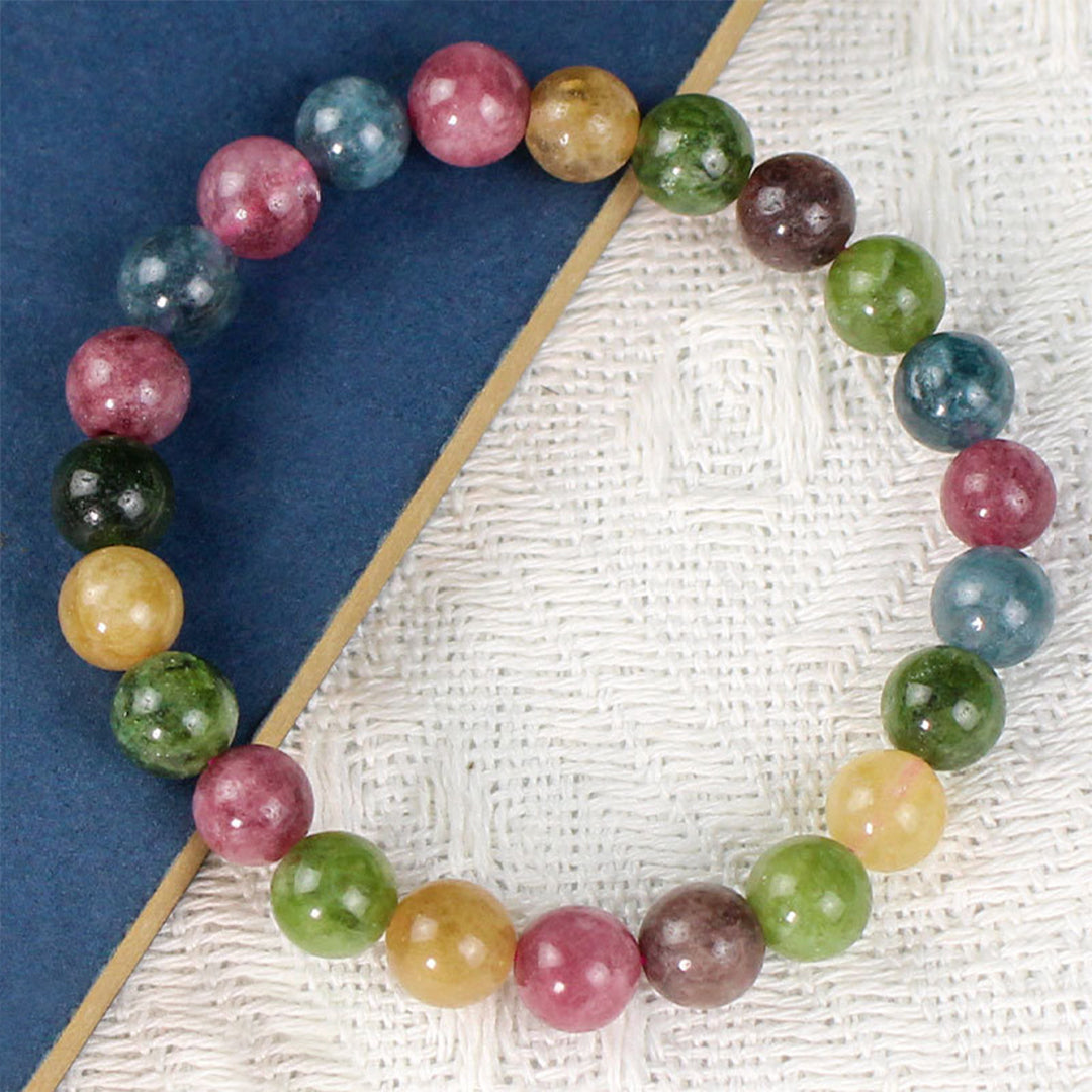 Tourmaline crystal bracelet