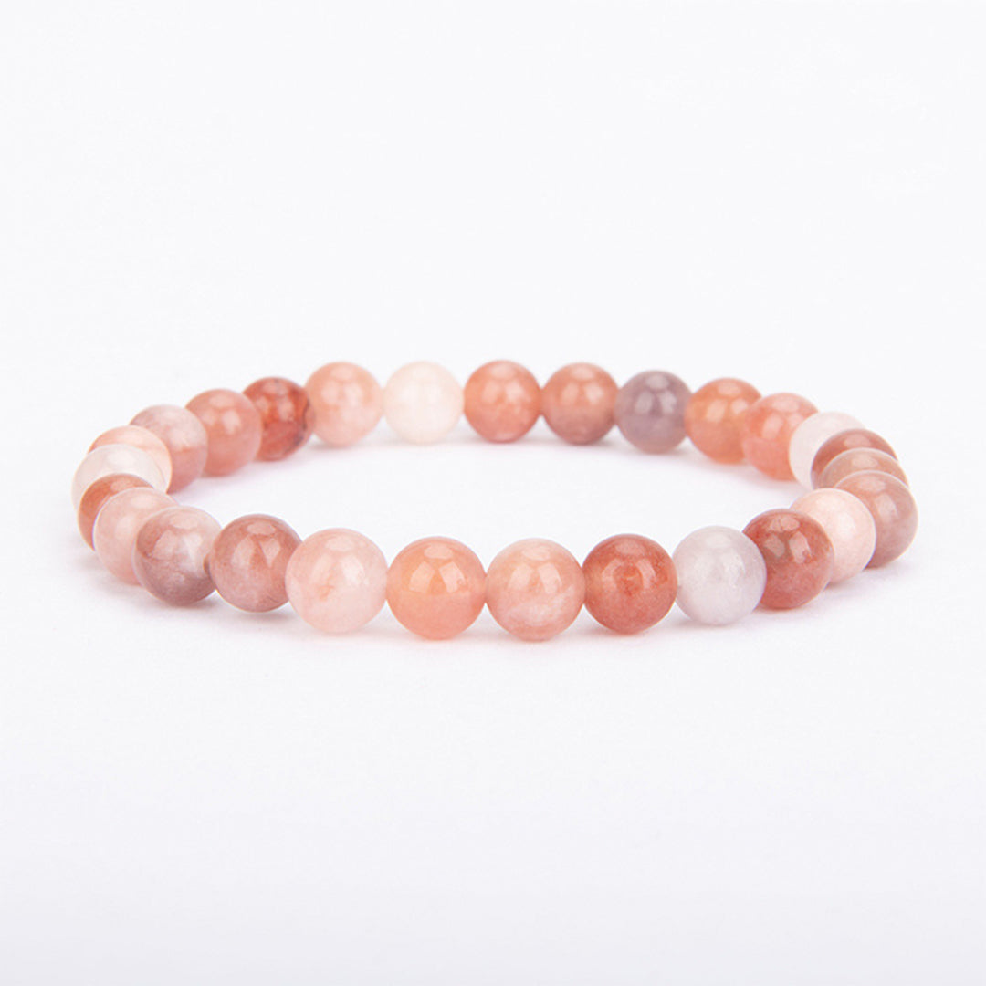 Pink Sunstone Bracelet