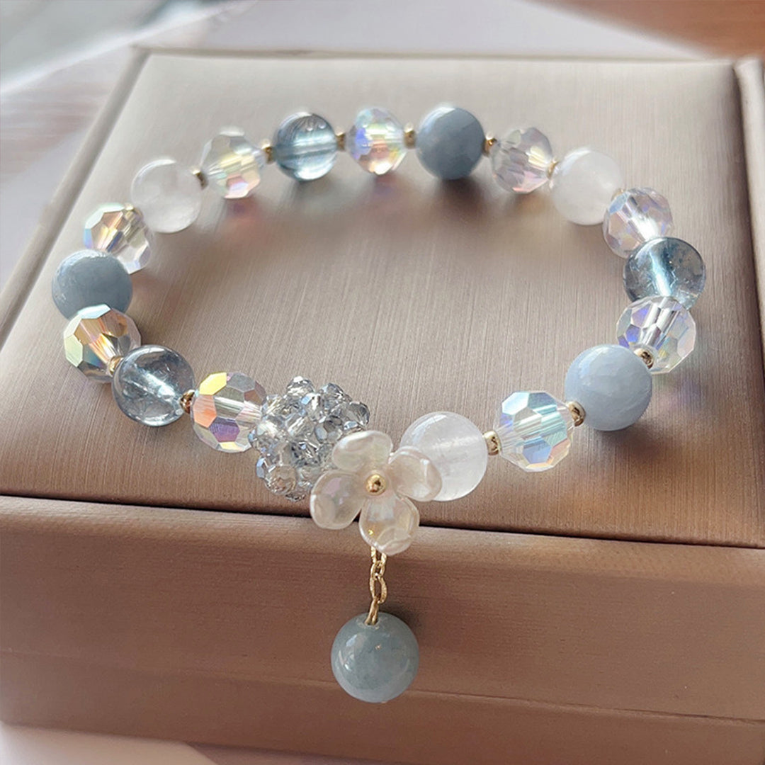 Crystal Fresh Flower Bracelet