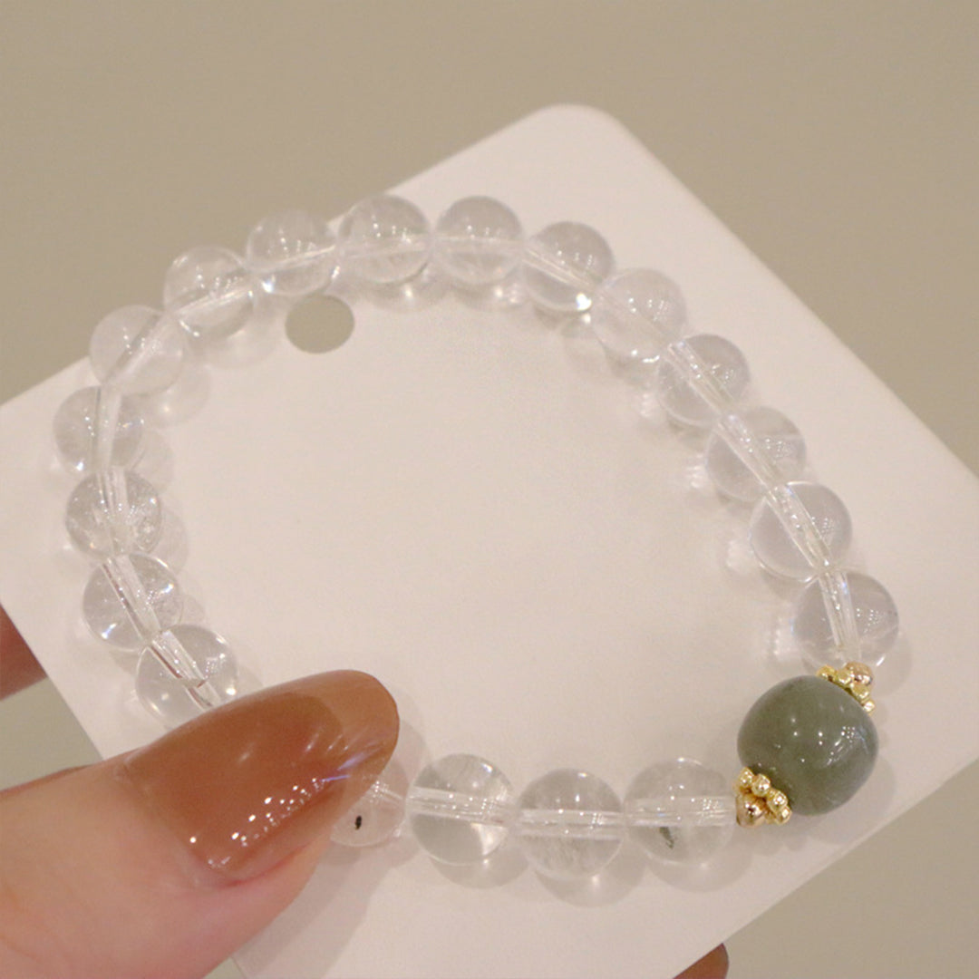 Natural agate bracelet