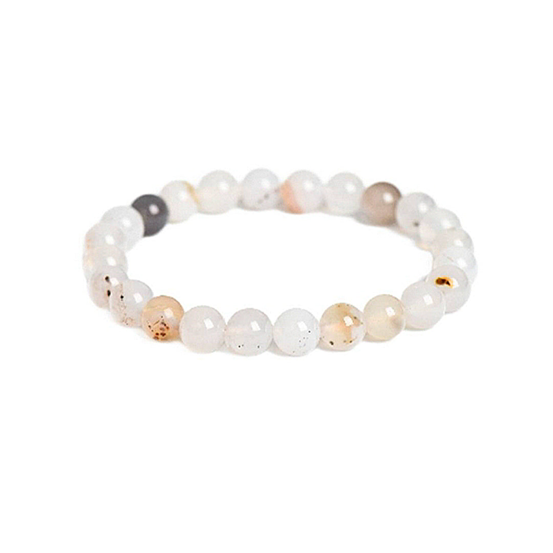 White Agate Bracelet