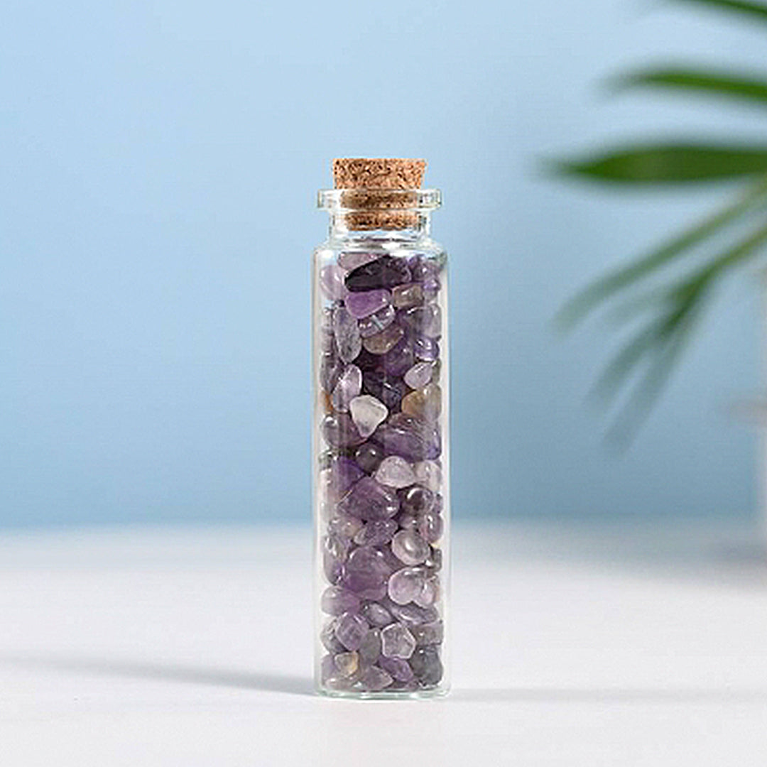 Crystal Gravel Drifting Wishing Bottle