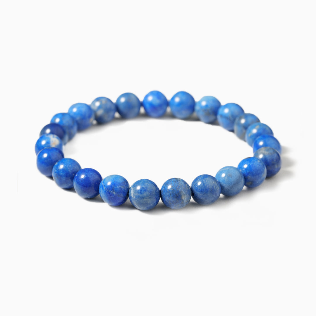 Lapis Lazuli Gemstone Beaded Bracelet