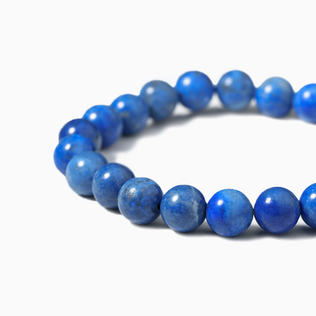 Lapis Lazuli Gemstone Beaded Bracelet