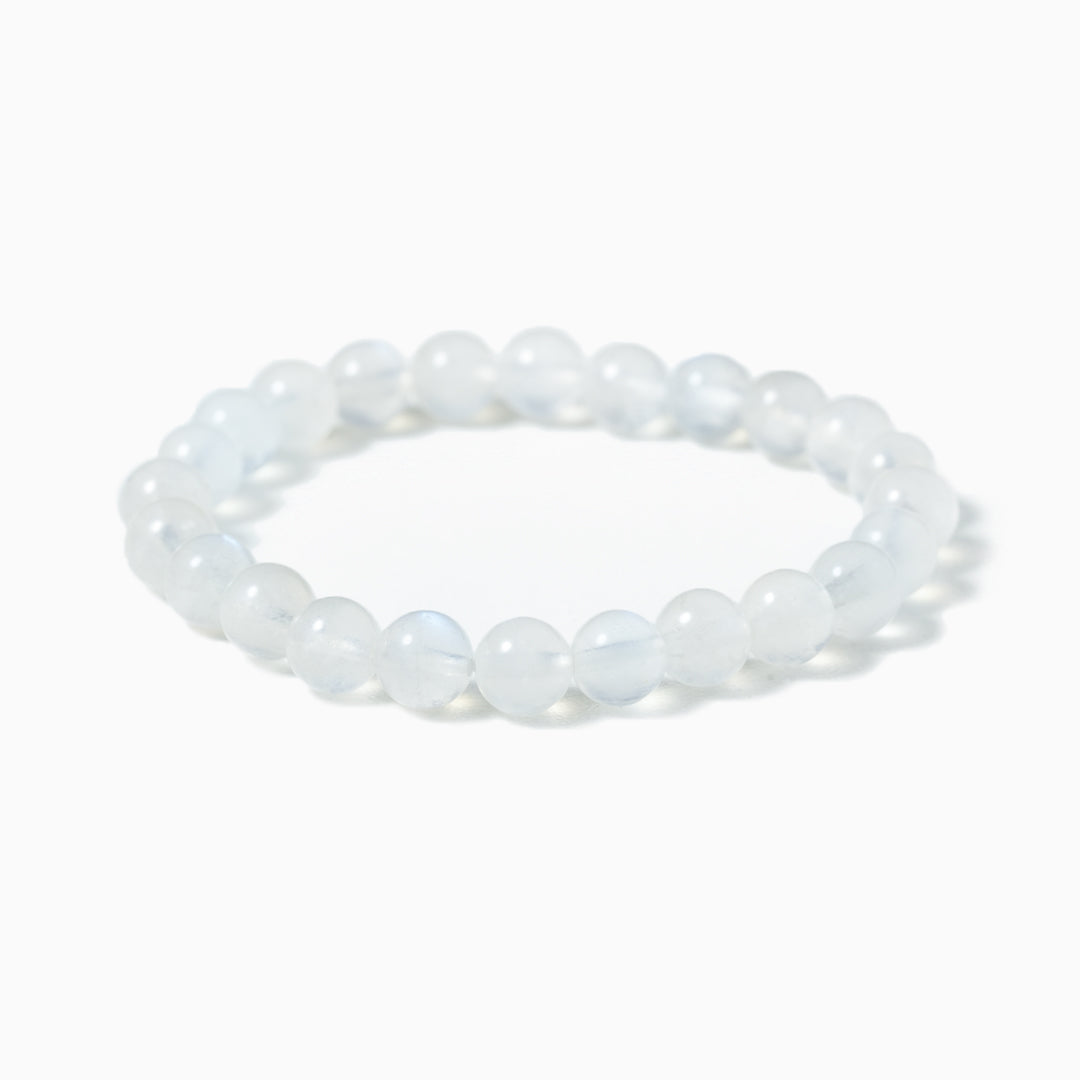Moonstone Gemstone Beaded Bracelet