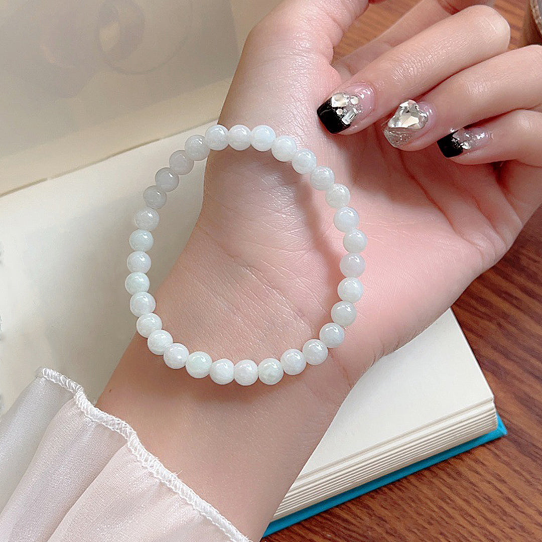 Natural jadeite jade bracelet