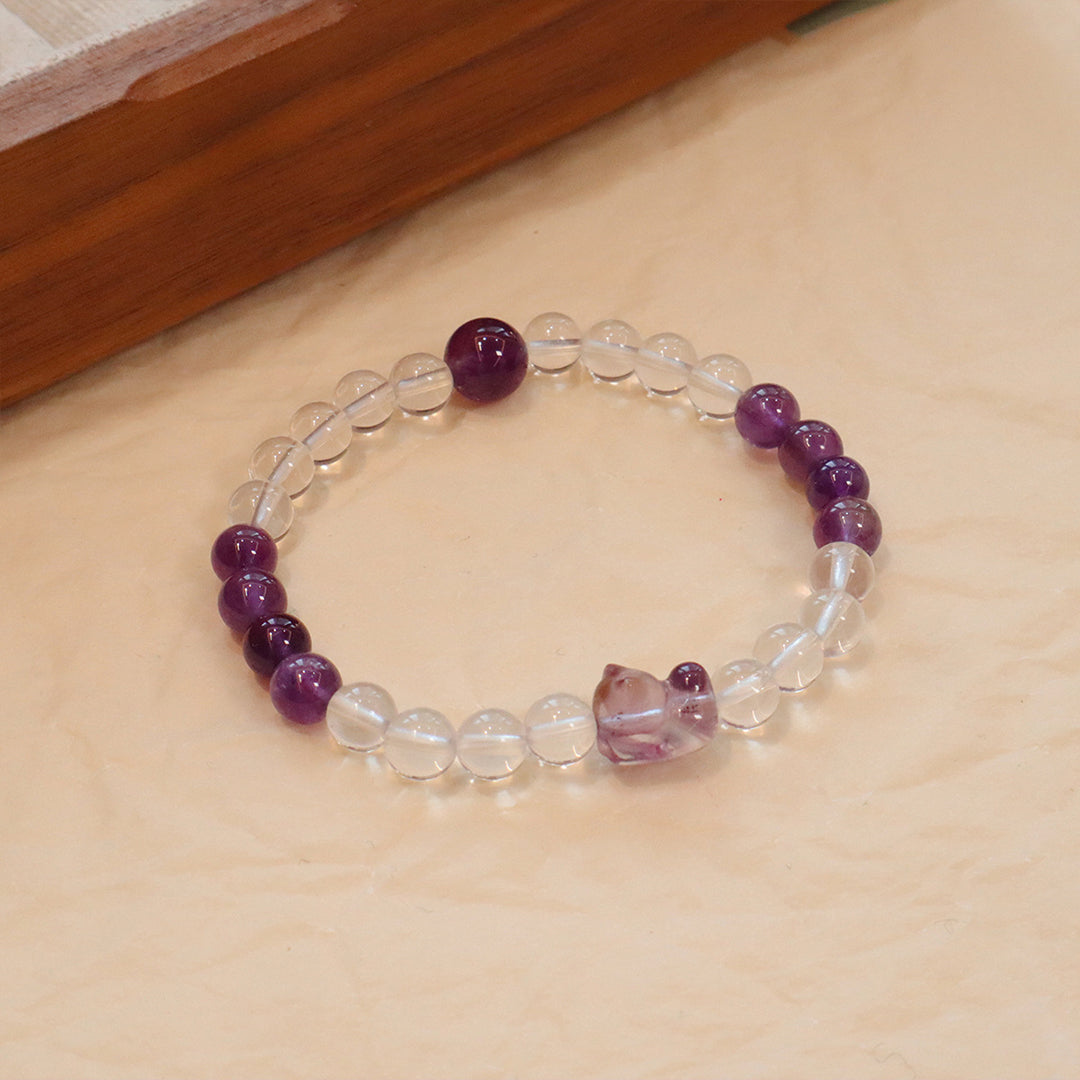 Amethyst bracelet