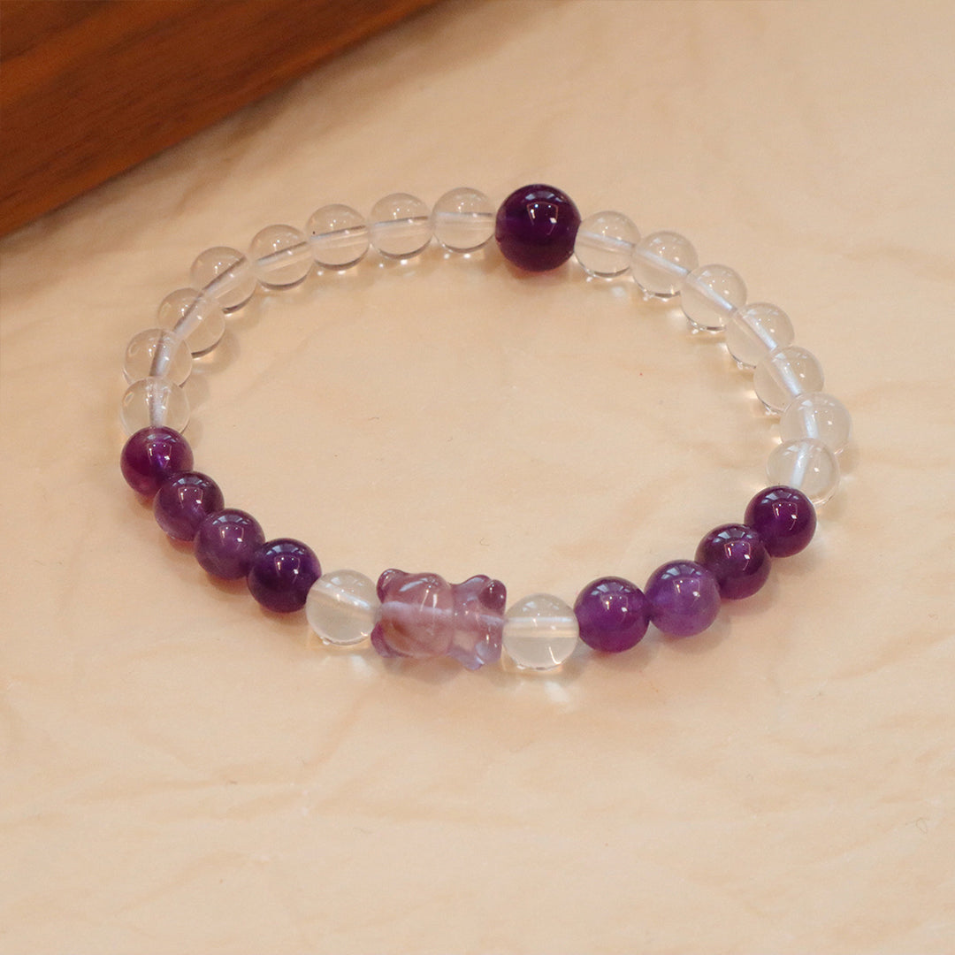 Amethyst bracelet