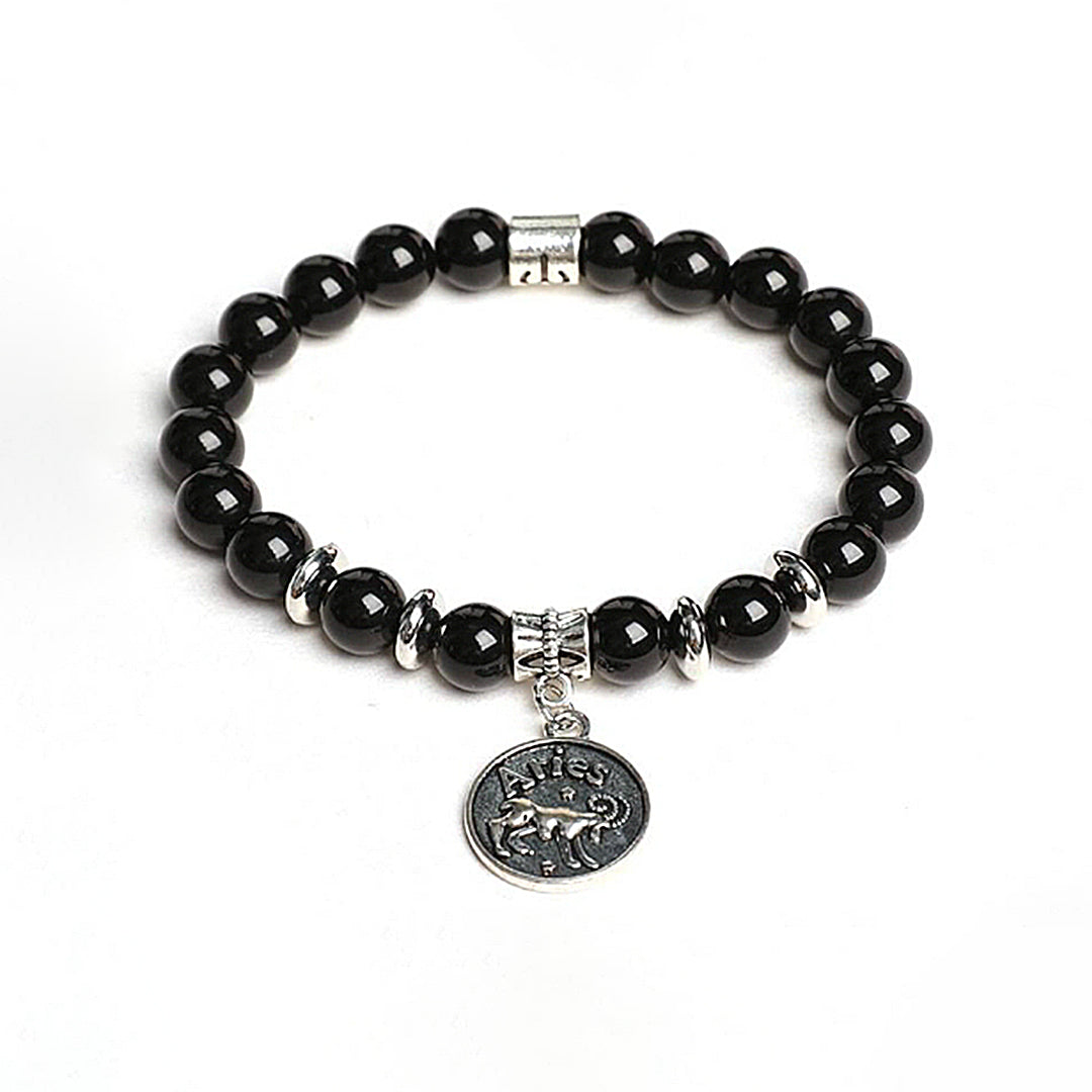 Obsidian Zodiac Bracelet