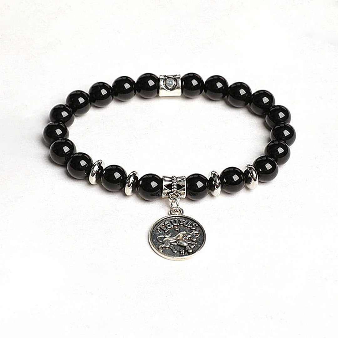 Obsidian Zodiac Bracelet