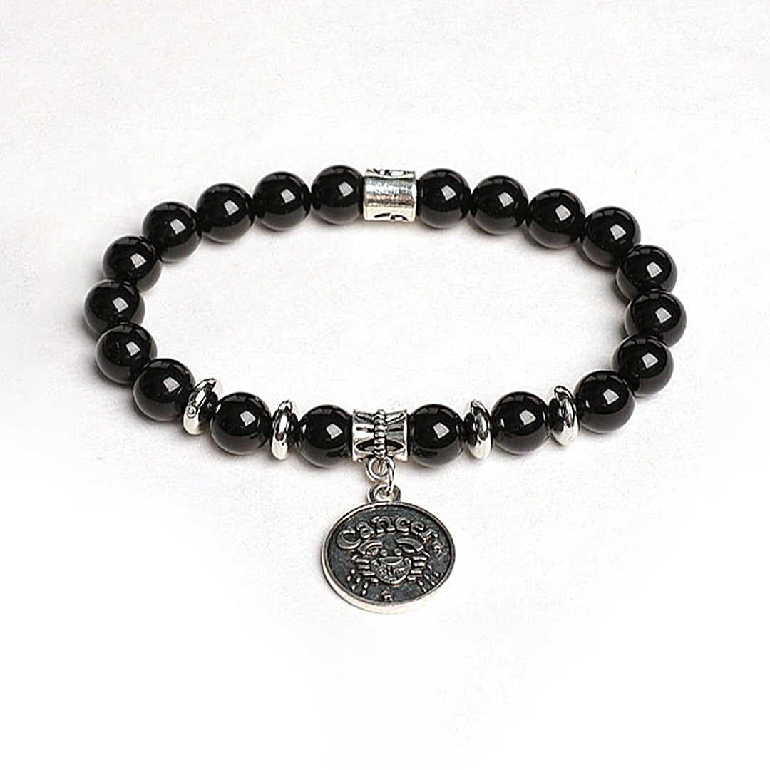 Obsidian Zodiac Bracelet