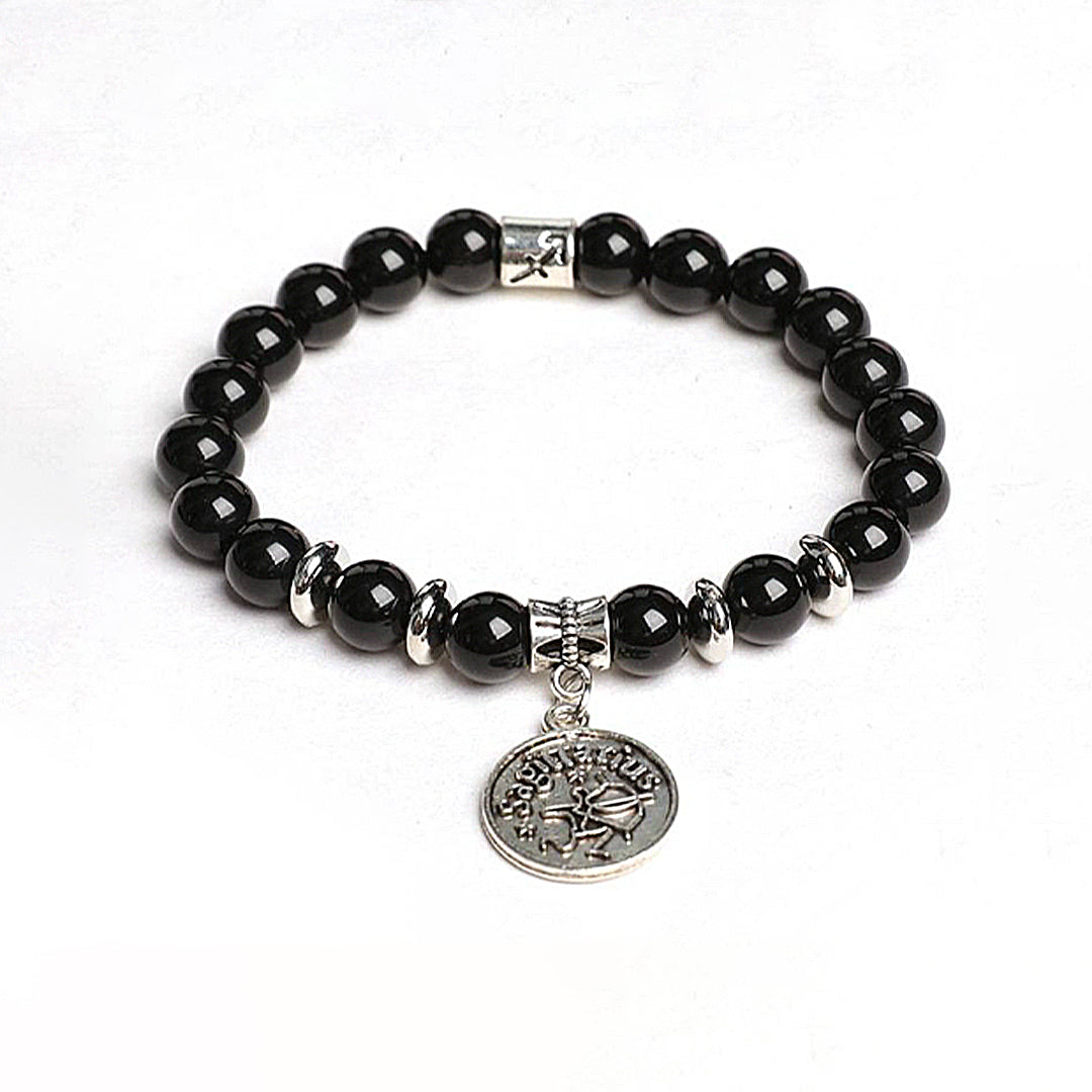 Obsidian Zodiac Bracelet