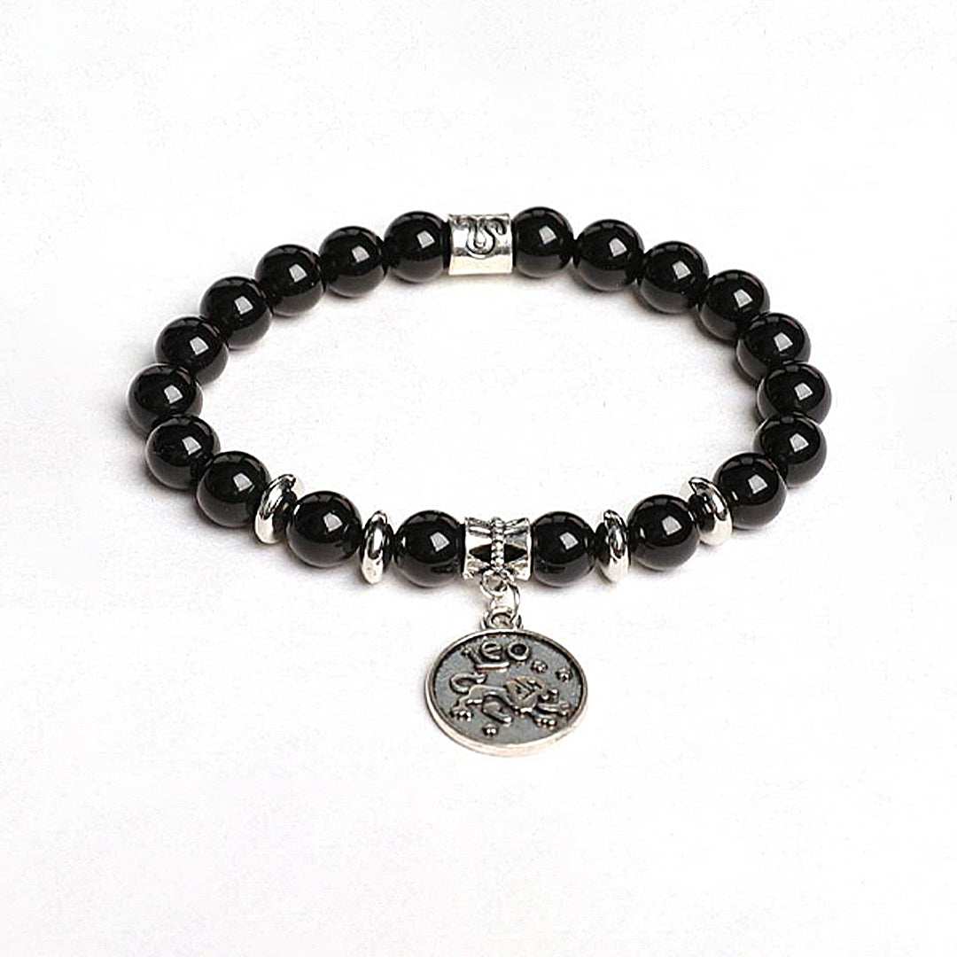 Obsidian Zodiac Bracelet