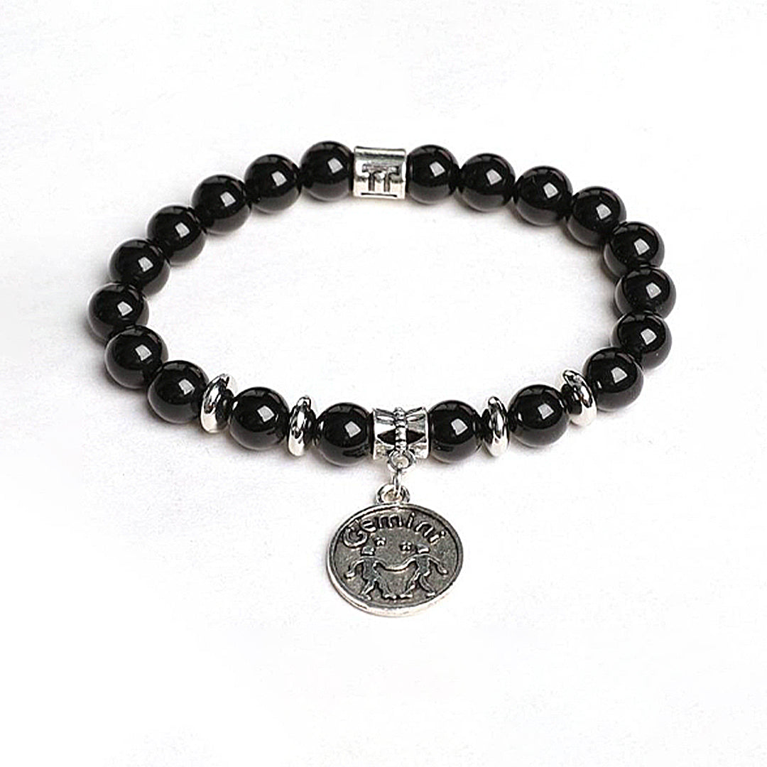 Obsidian Zodiac Bracelet
