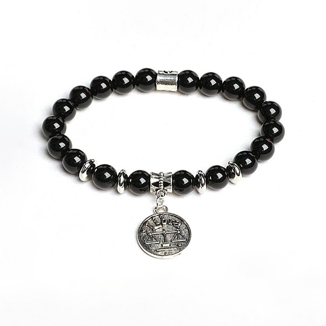 Obsidian Zodiac Bracelet