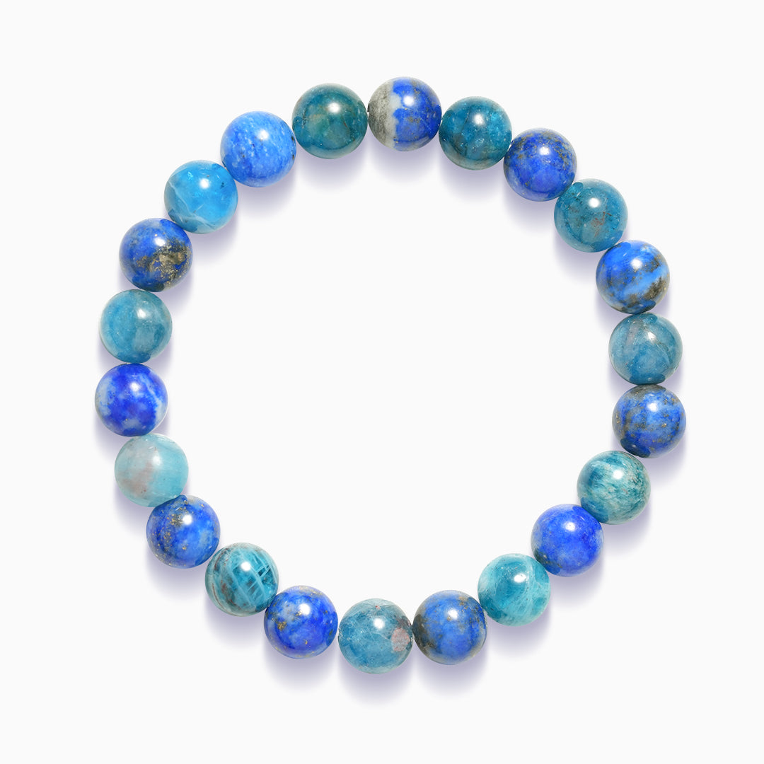 Apatite and Lapis Lazuli Harmony Bracelet
