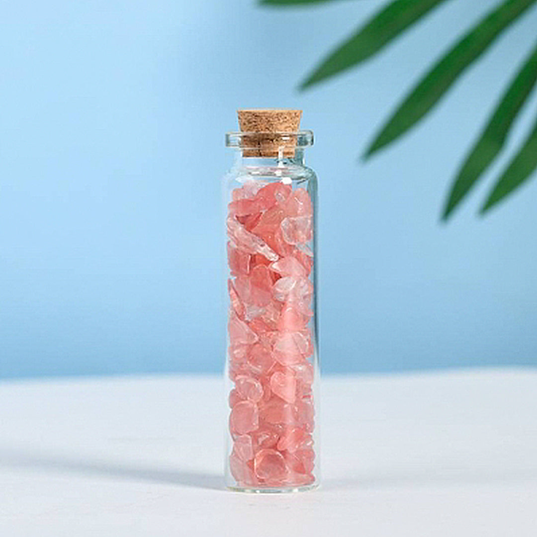 Crystal Gravel Drifting Wishing Bottle