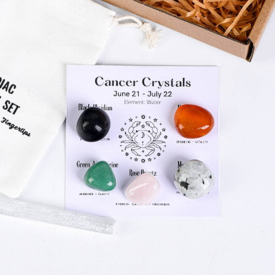 Zodiac Healing Stone Set
