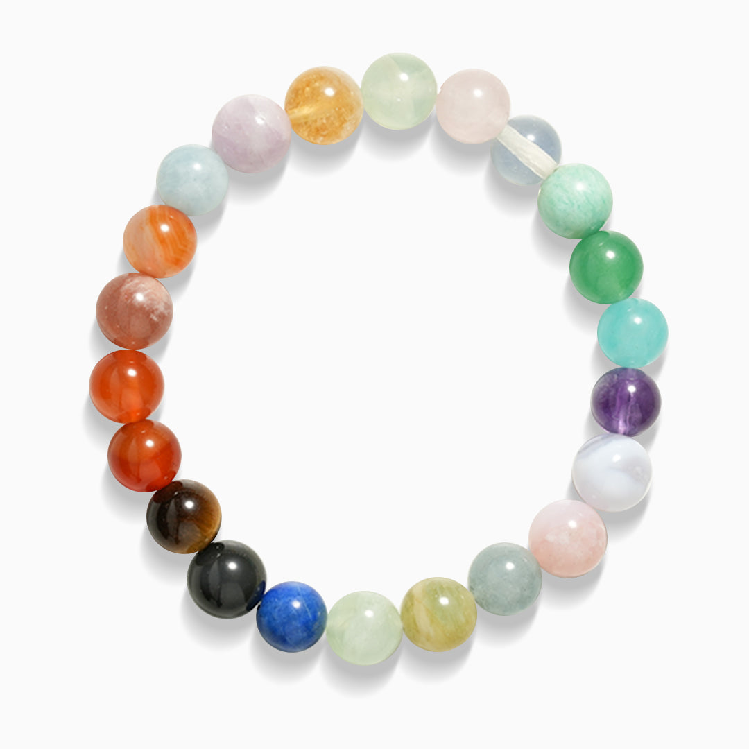 Rainbow Color Crystal Stone Bracelet