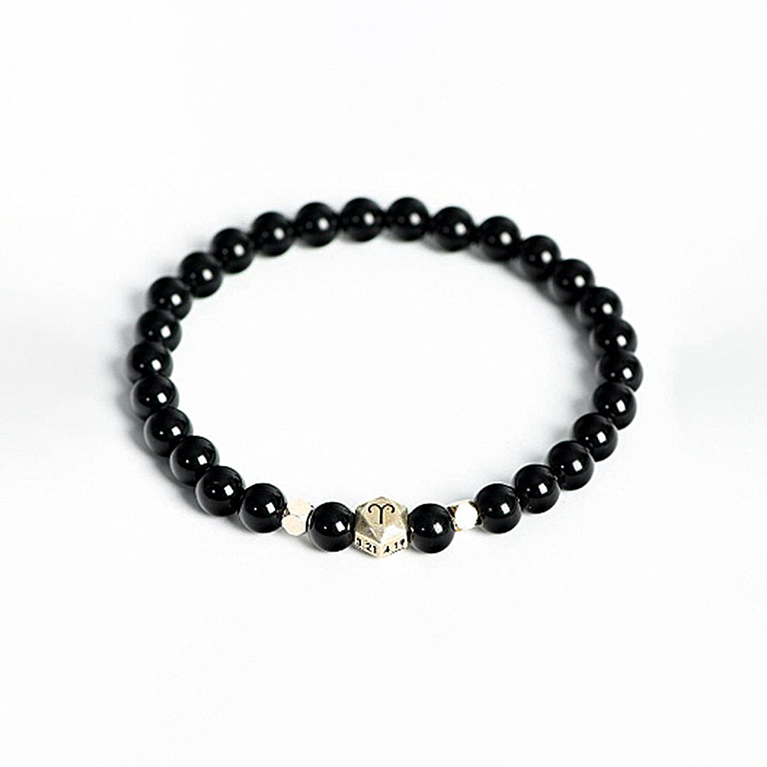 The Obsidian Zodiac Bracelet