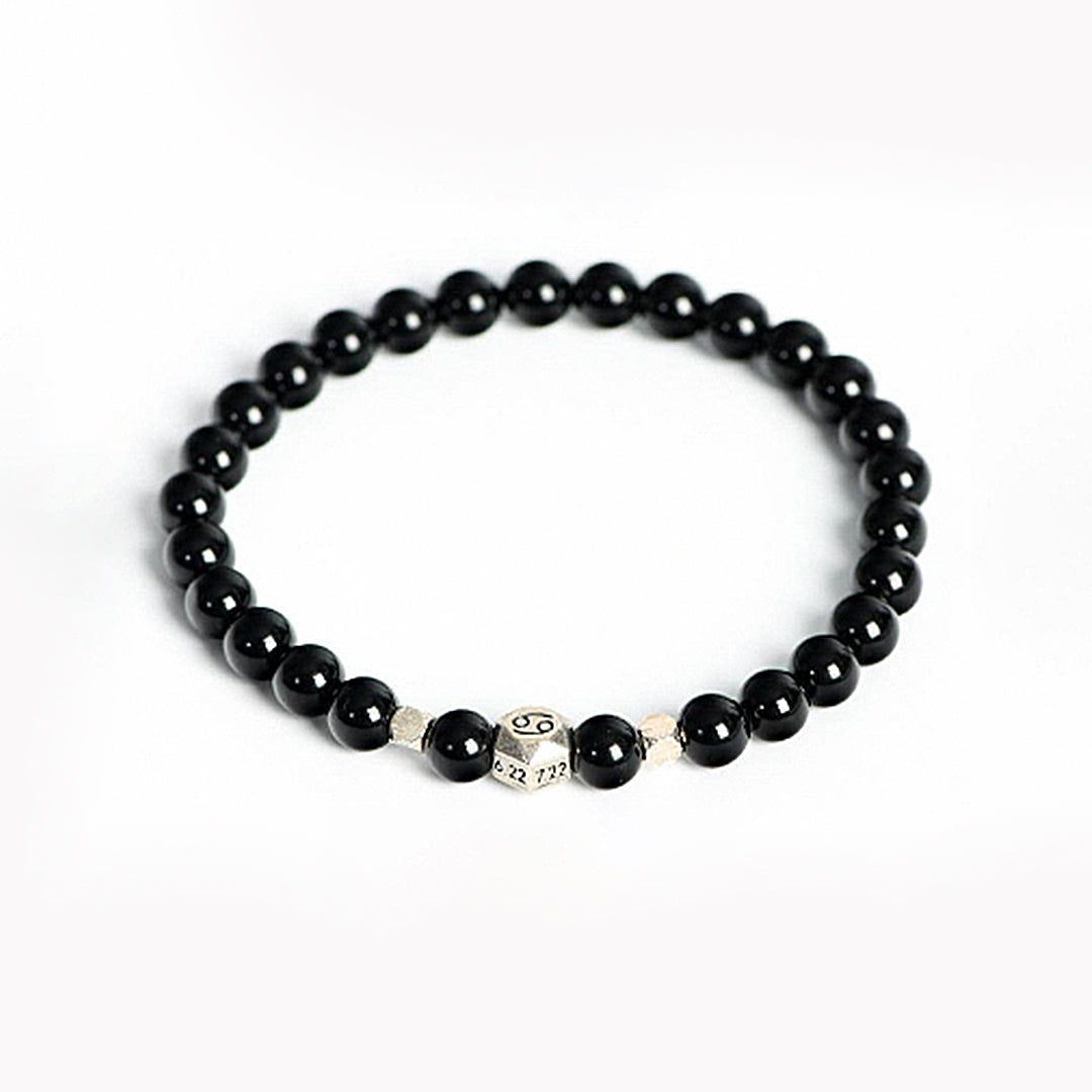 The Obsidian Zodiac Bracelet