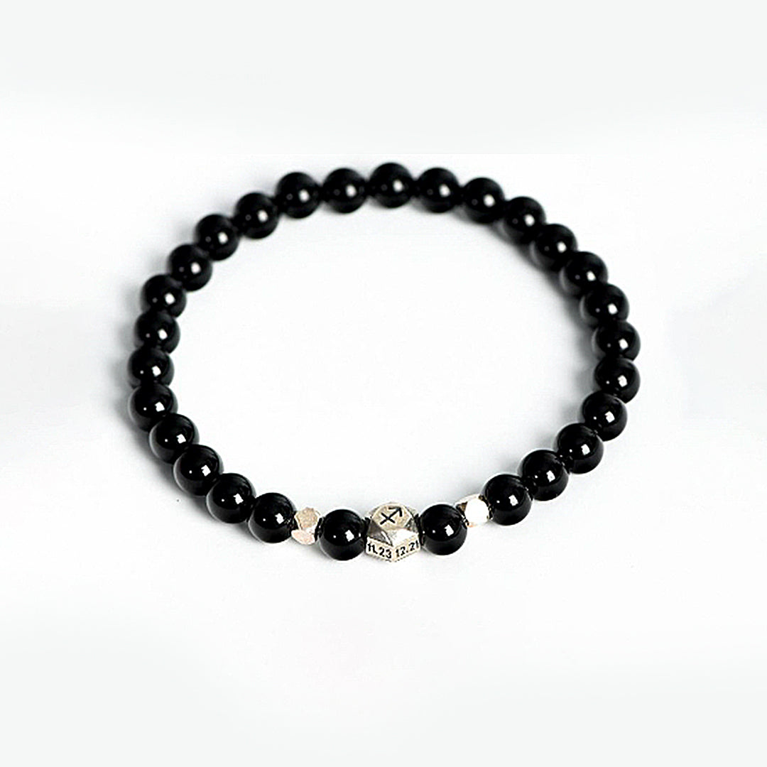 The Obsidian Zodiac Bracelet