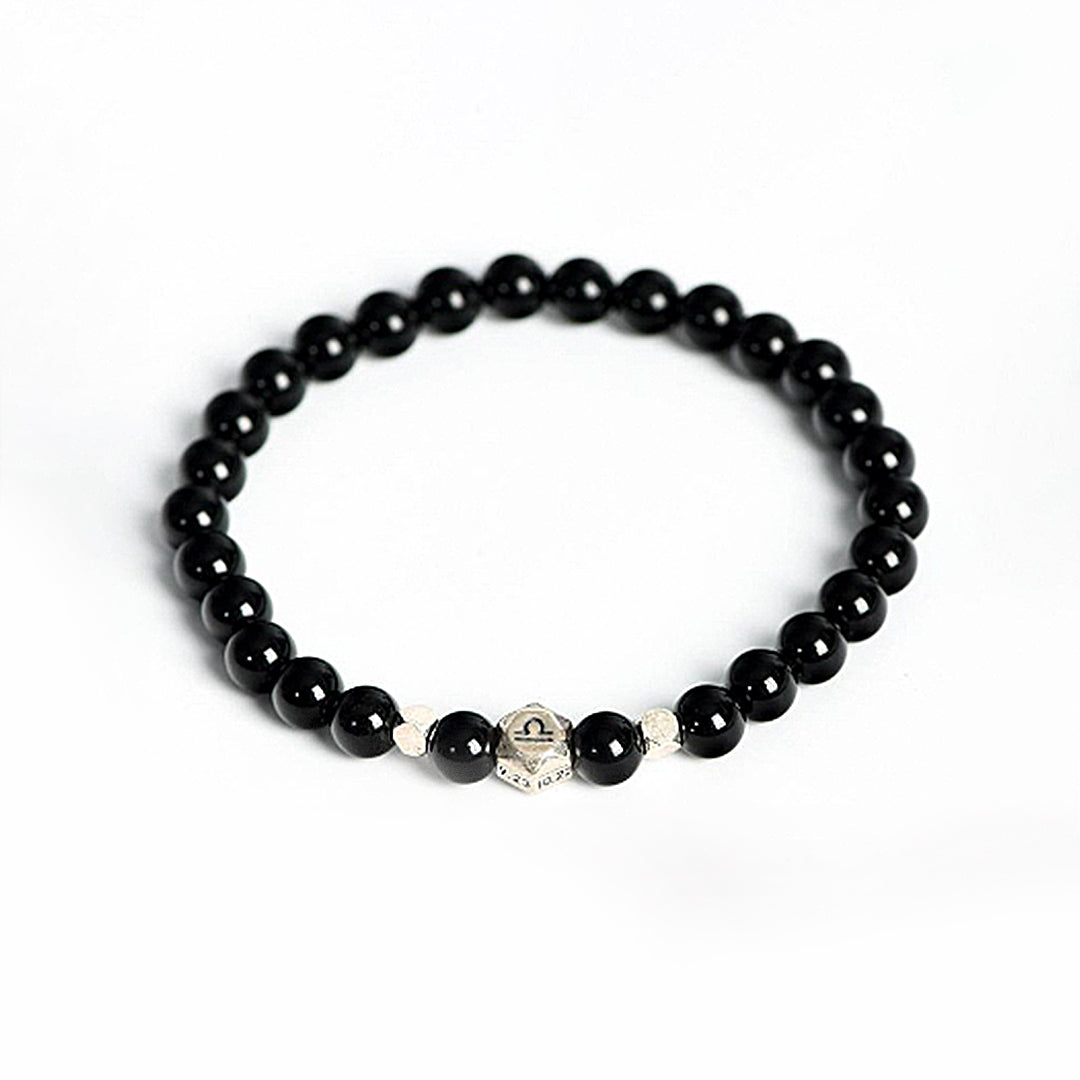 The Obsidian Zodiac Bracelet