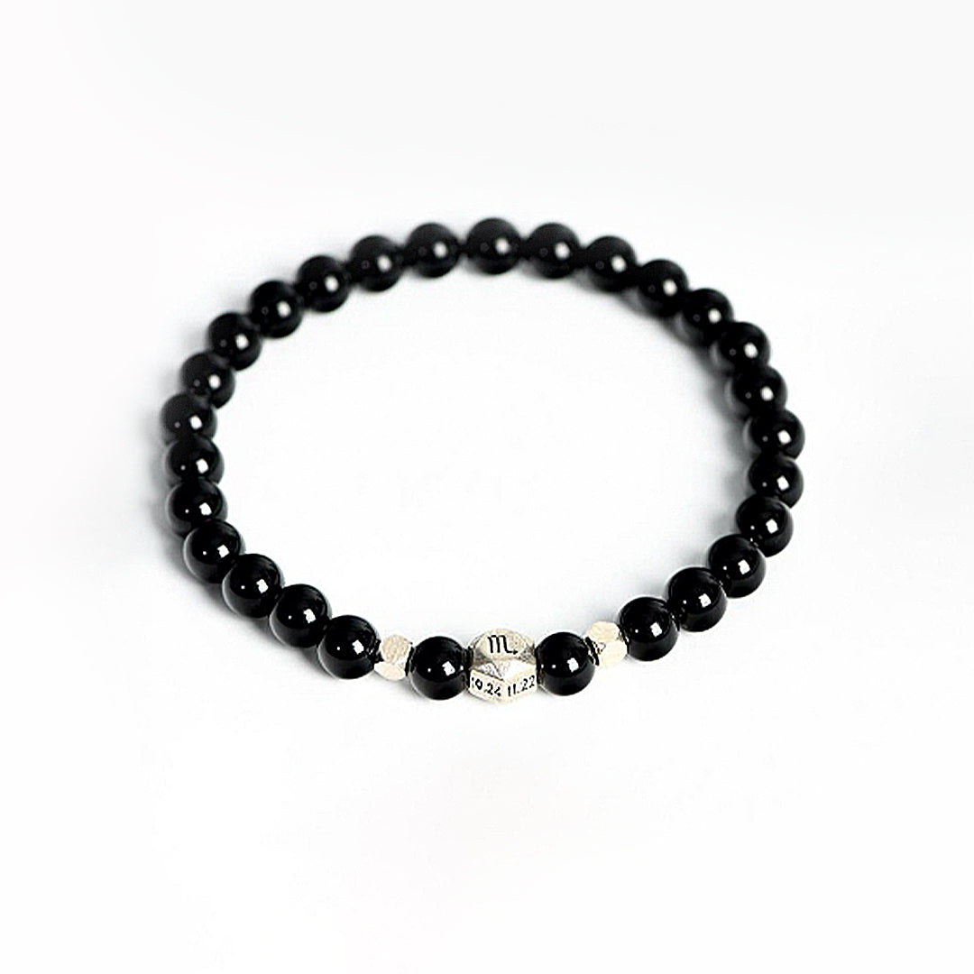 The Obsidian Zodiac Bracelet