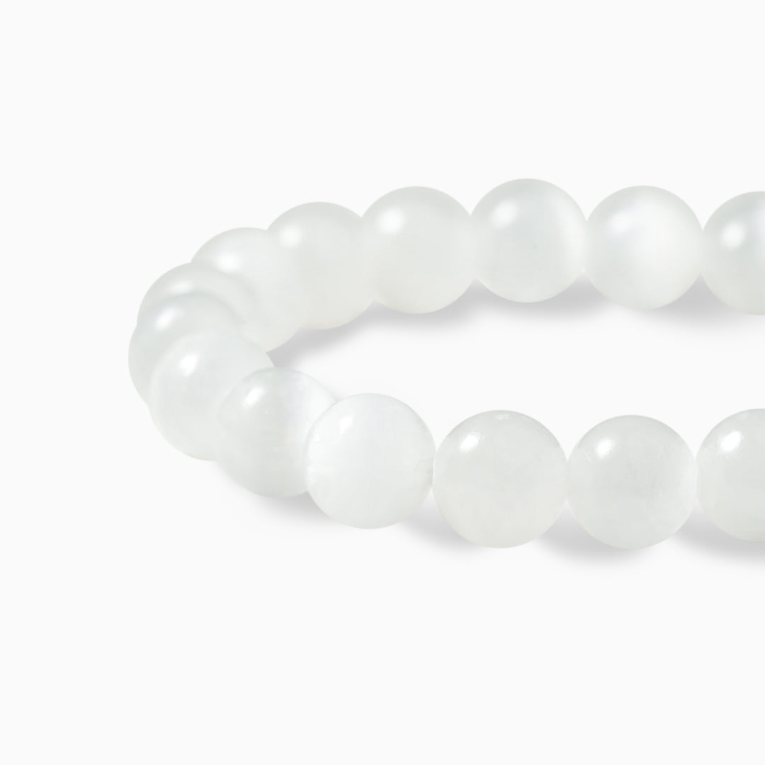 Radiant Selenite Glow Bracelet