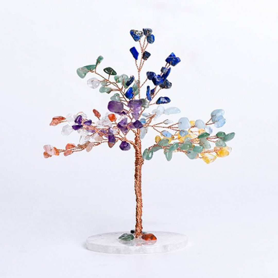 Agate base crystal tree natural crystal tree ornaments