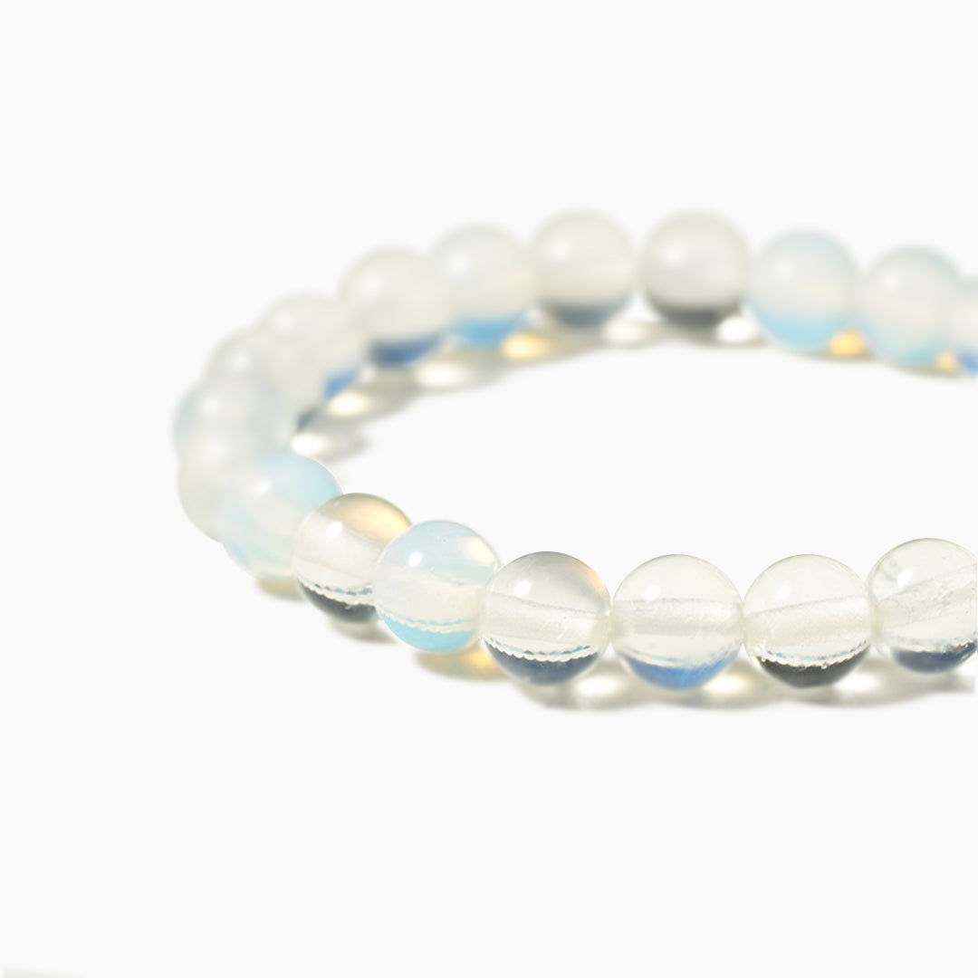Opal Gemstone Beaded Bracelet