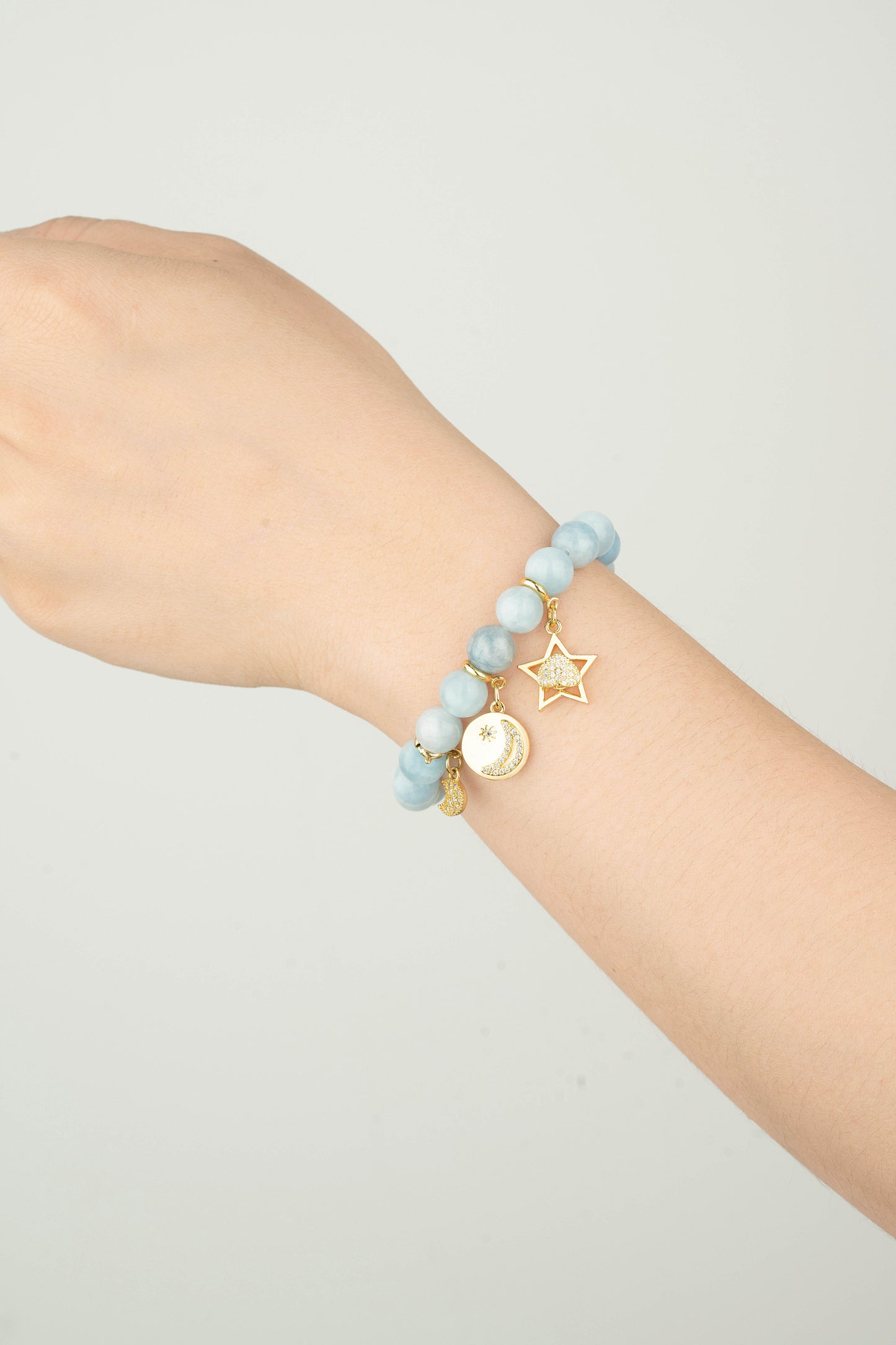 Solar Eclipse Moon Charm