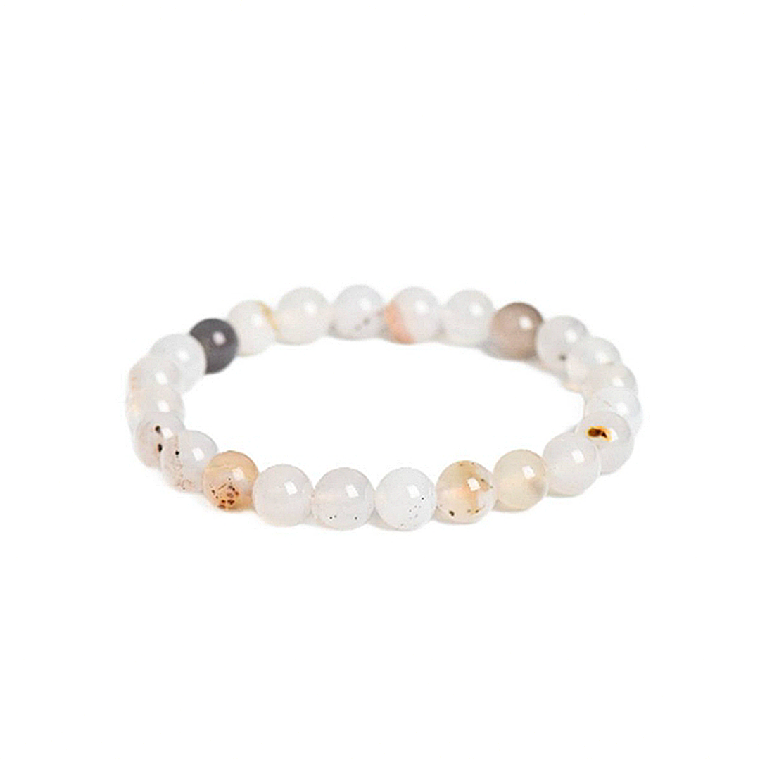White Agate Bracelet