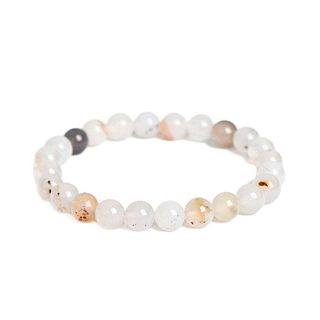 White Agate Bracelet