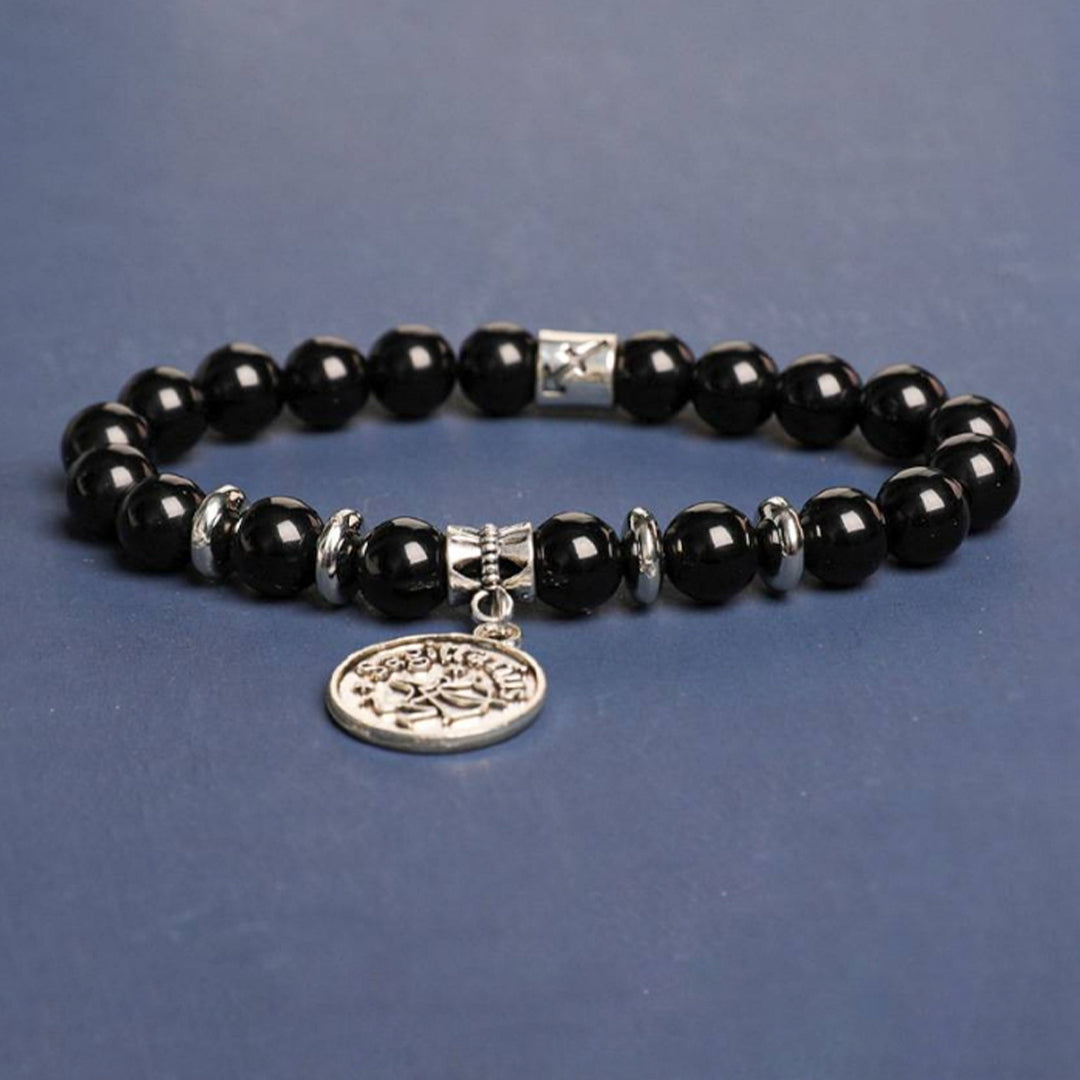 Obsidian Zodiac Bracelet