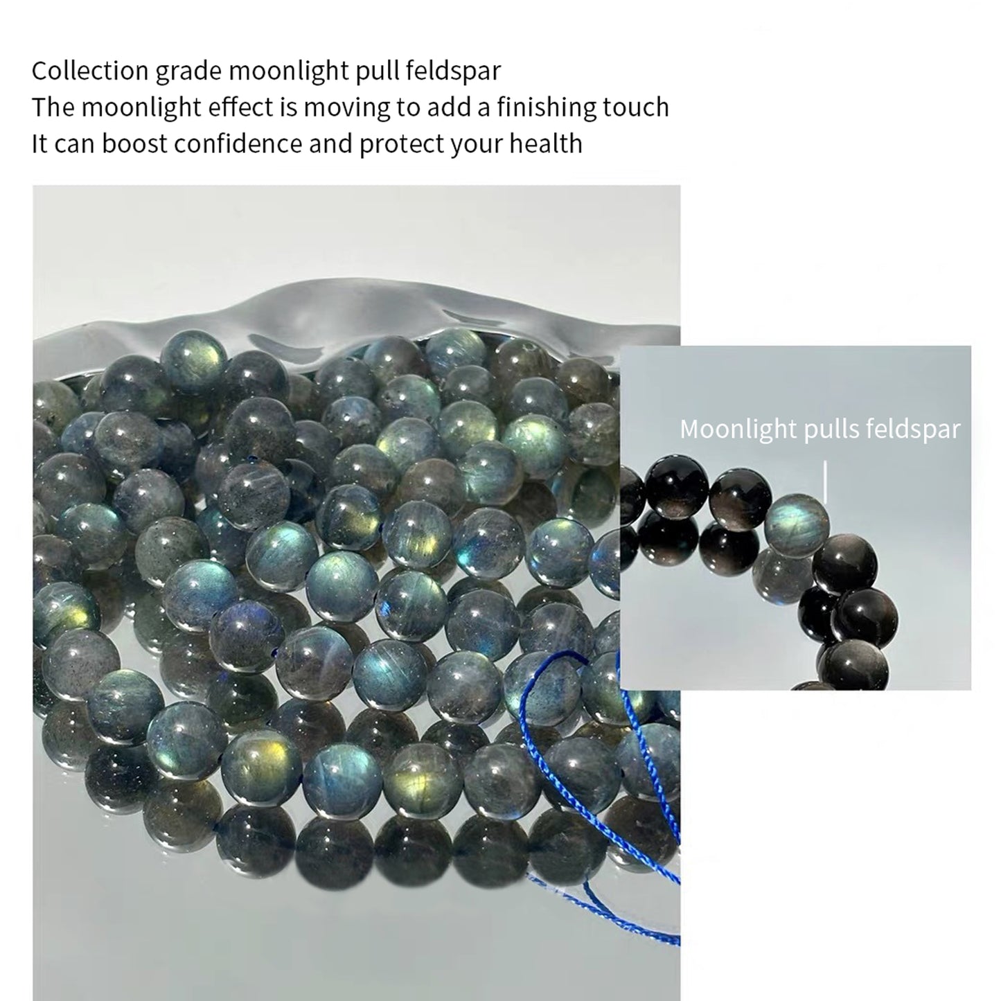 Silver-Sheen Obsidian Dragon Fittings Bracelet