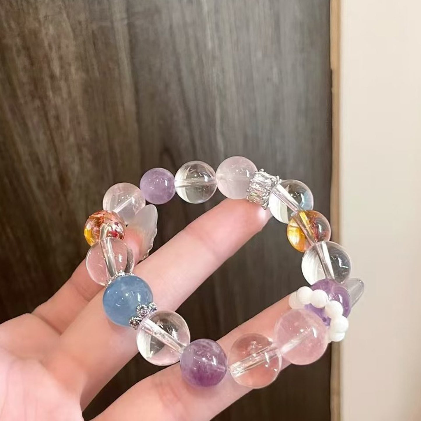 White Brilliant Stars Bracelet
