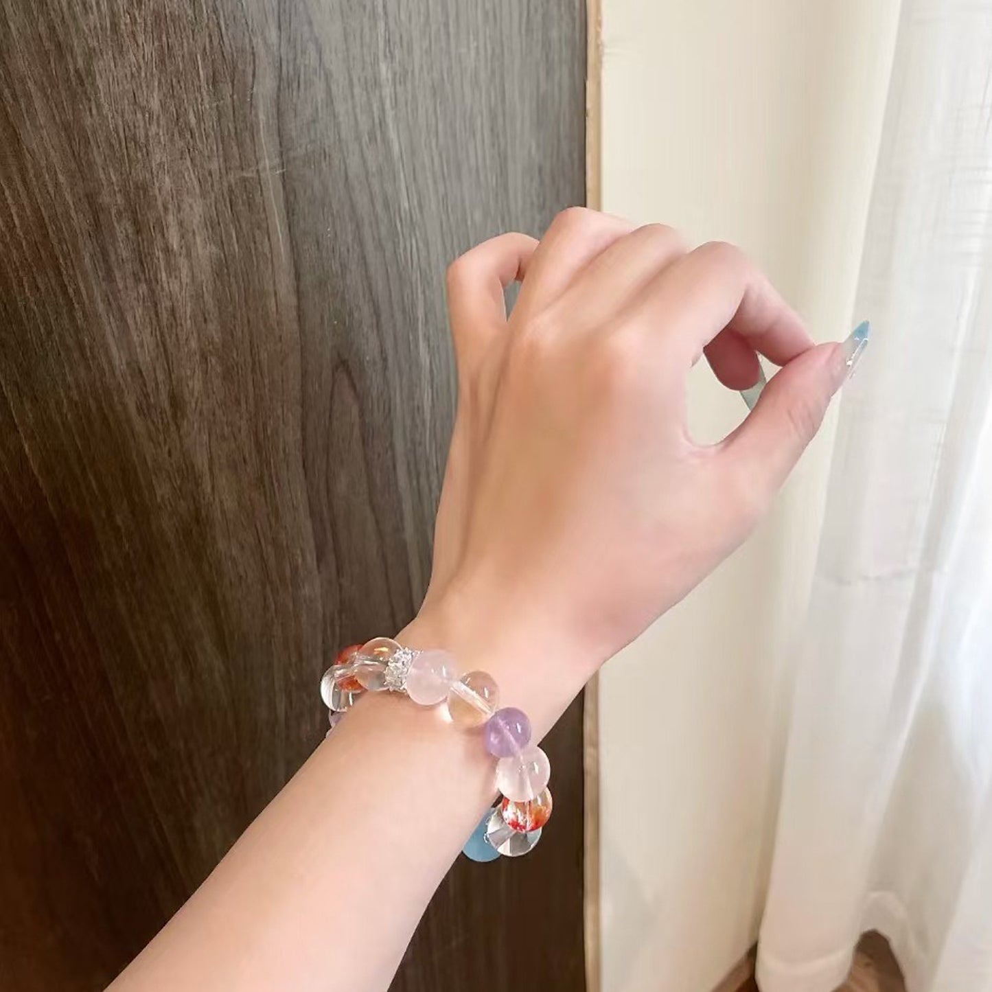White Brilliant Stars Bracelet