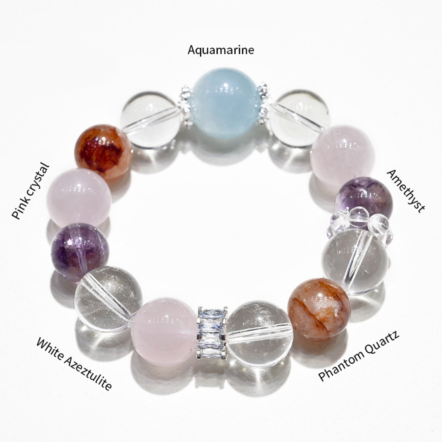 White Brilliant Stars Bracelet