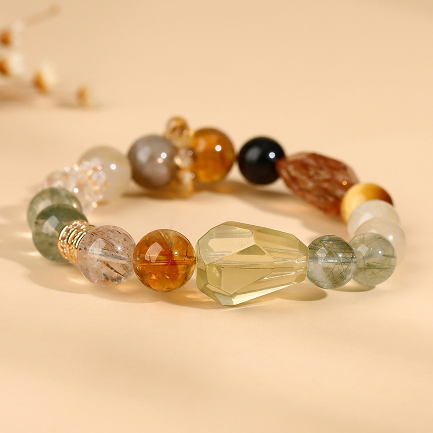 Multi-Color Crystal Stone Bracelet