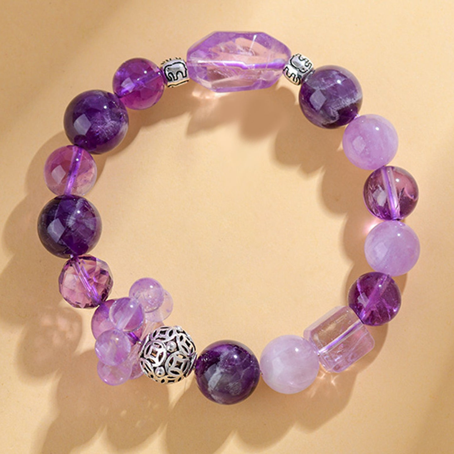 Dreamy Purple Charm Luxury Bracelet