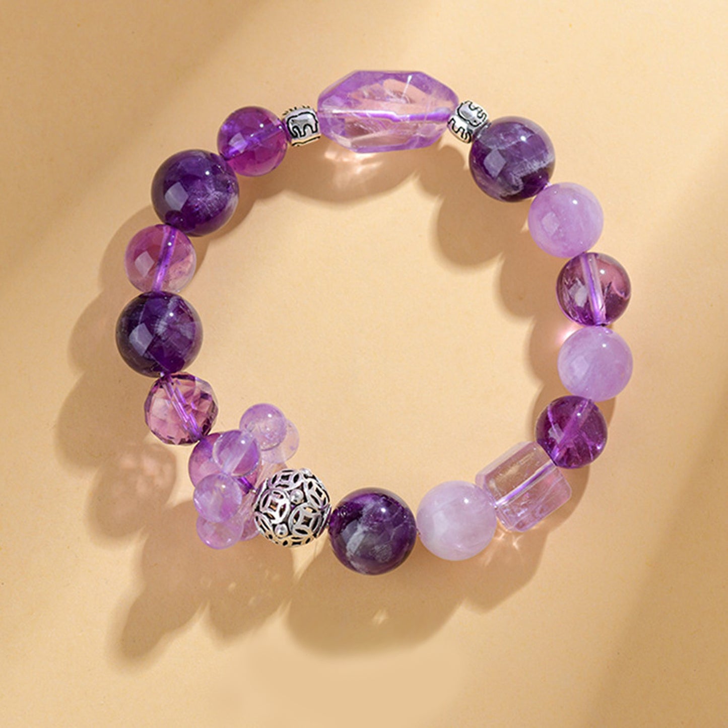 Dreamy Purple Charm Luxury Bracelet