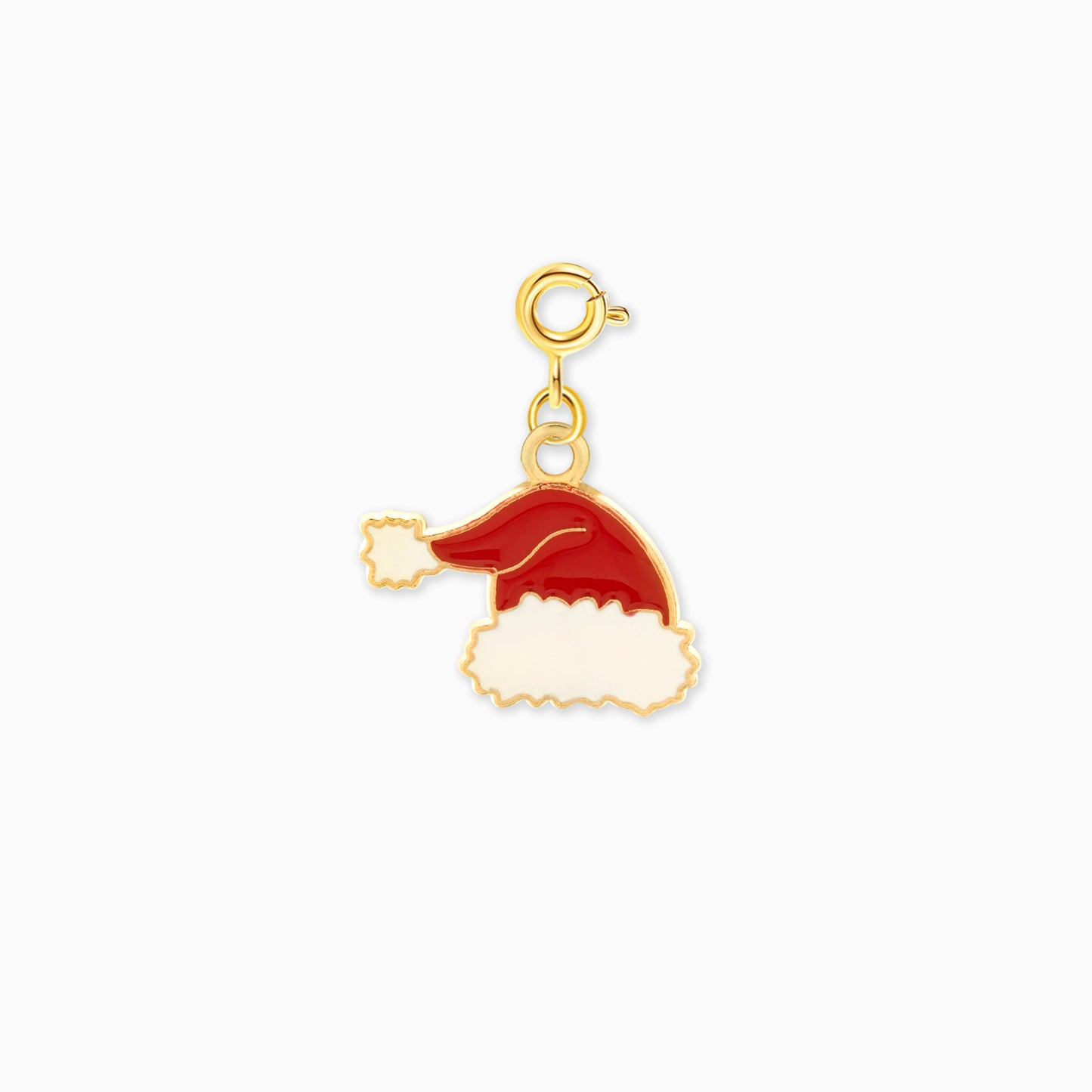 Christmas Enamel Zinc Alloy DIY Charms