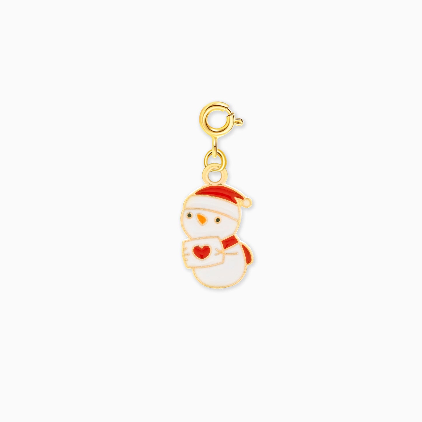 Christmas Enamel Zinc Alloy DIY Charms